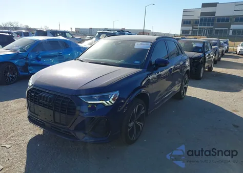 2023 Audi Q3 Premium Plus 45 Tfsi S Line Quattro Tiptronic z USA, uszkodzony, nr VIN WA1EECF31P1022422